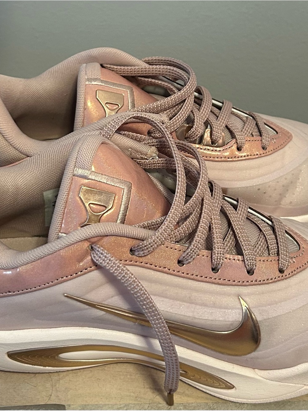 NIKE A'ONE A'JA WILSON BASKETBALL SHOES worn ONCE